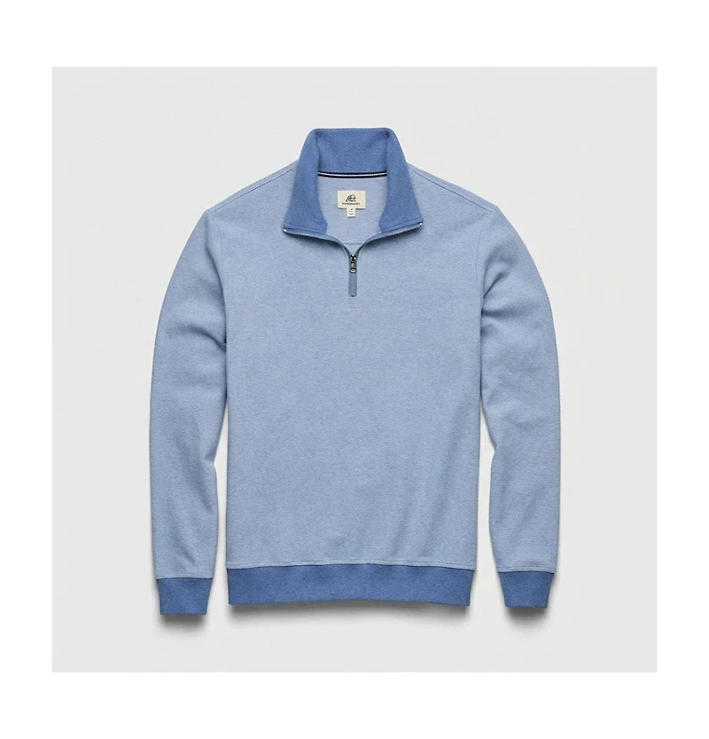 Surfsidesupply Men's Bobby Stripe Fleece Quarter Zip
