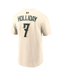 Nike Men's Jackson Holliday Natural Baltimore Orioles 2026 City Connect Name Number T-Shirt