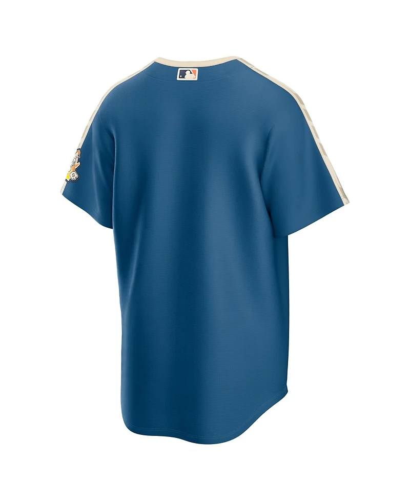 Nike Men's Mineral Blue Milwaukee Brewers 2026 City Connect Stadium Jersey
