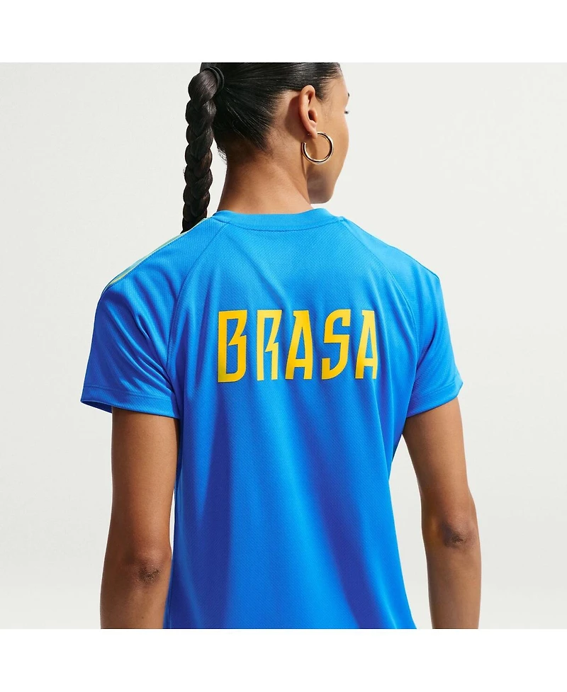 Nike Women's Blue Brazil National Team 2026 Strike Dri-fit Top