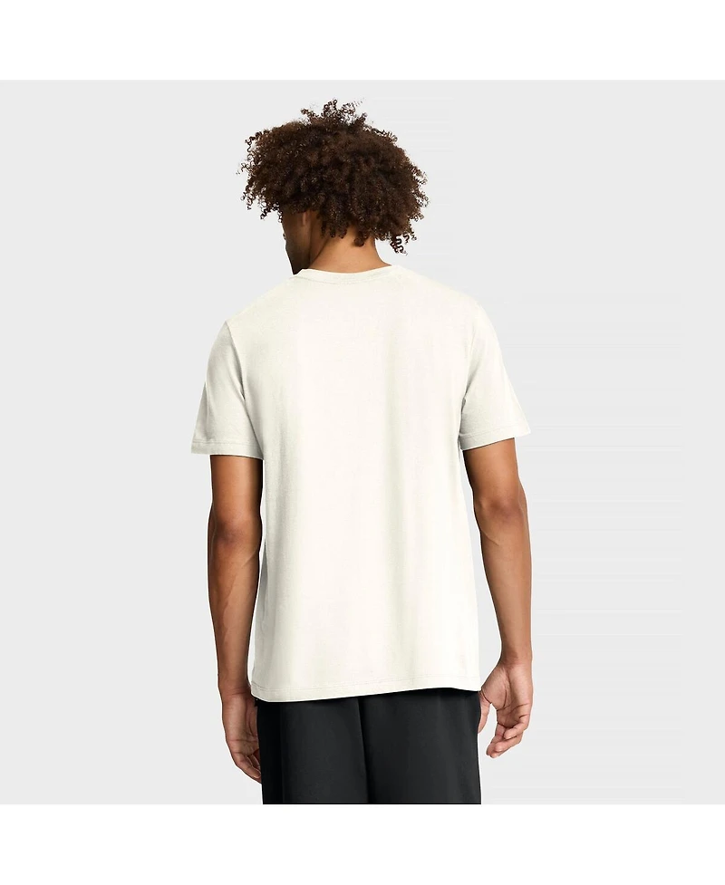 Nike Men's Cream Atlanta Braves Cooperstown Collection ‘70s Inspired T-Shirt