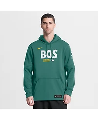 Nike Men's Green Boston Red Sox Authentic Collection City Connect Therma-fit Hoodie