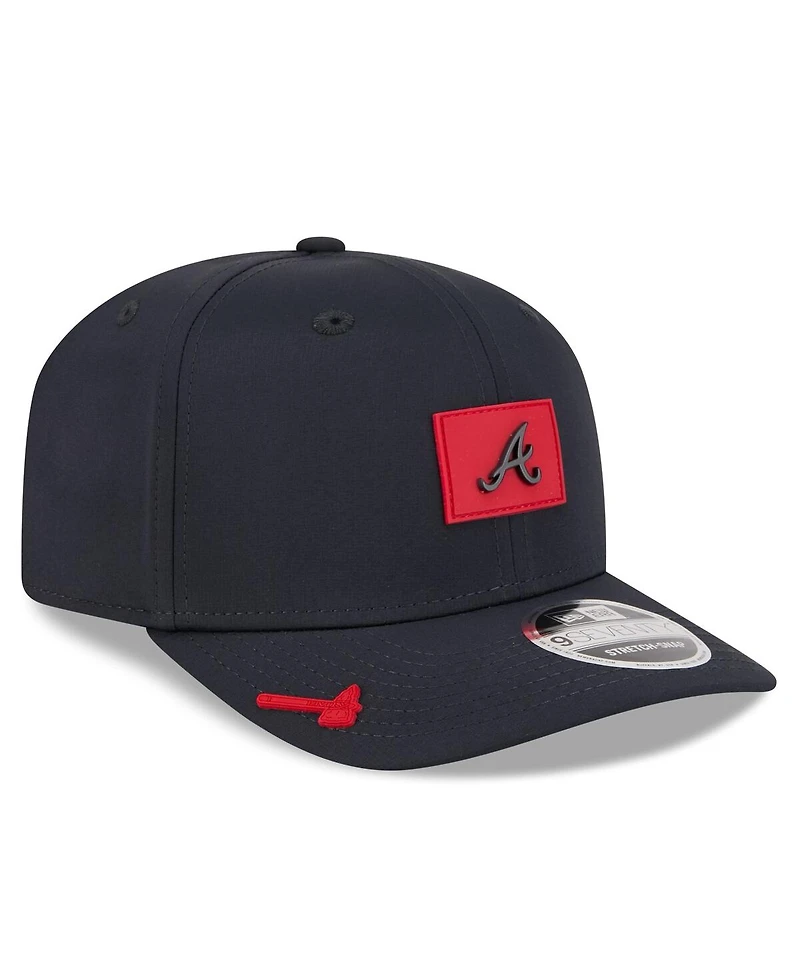 New Era Men's Navy Atlanta Braves 2026 Clubhouse 9SEVENTY Adjustable Hat