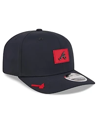 New Era Men's Navy Atlanta Braves 2026 Clubhouse 9SEVENTY Adjustable Hat
