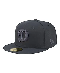 New Era Men's Charcoal Los Angeles Dodgers Color Pack 59FIFTY Fitted Hat