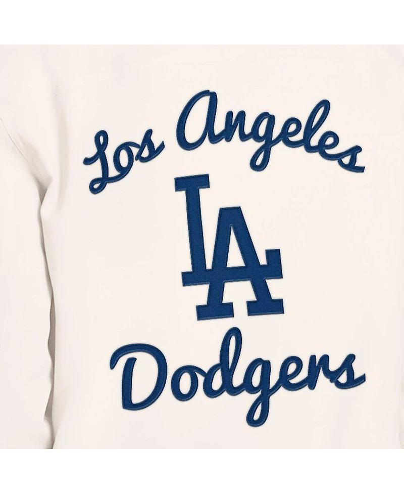 Starter Men's White Los Angeles Dodgers Franchise Lightweight Full-Zip Jacket