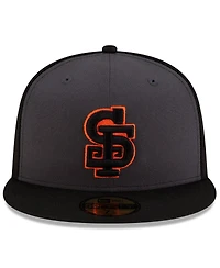 New Era Men's Gray/Black San Francisco Giants Authentic Collection Alternate 59FIFTY Fitted Hat