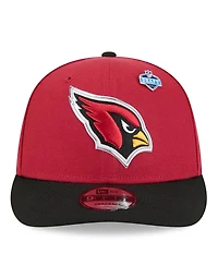 New Era Men's Cardinal/Black Arizona Cardinals 2026 Nfl Draft On Stage Pre-Curved 9FIFTY Snapback Hat