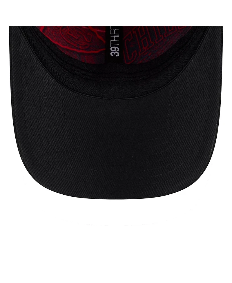 New Era Men's Red/Black Kansas City Chiefs 2026 Nfl Draft 39THIRTY M-Crown Flex Hat