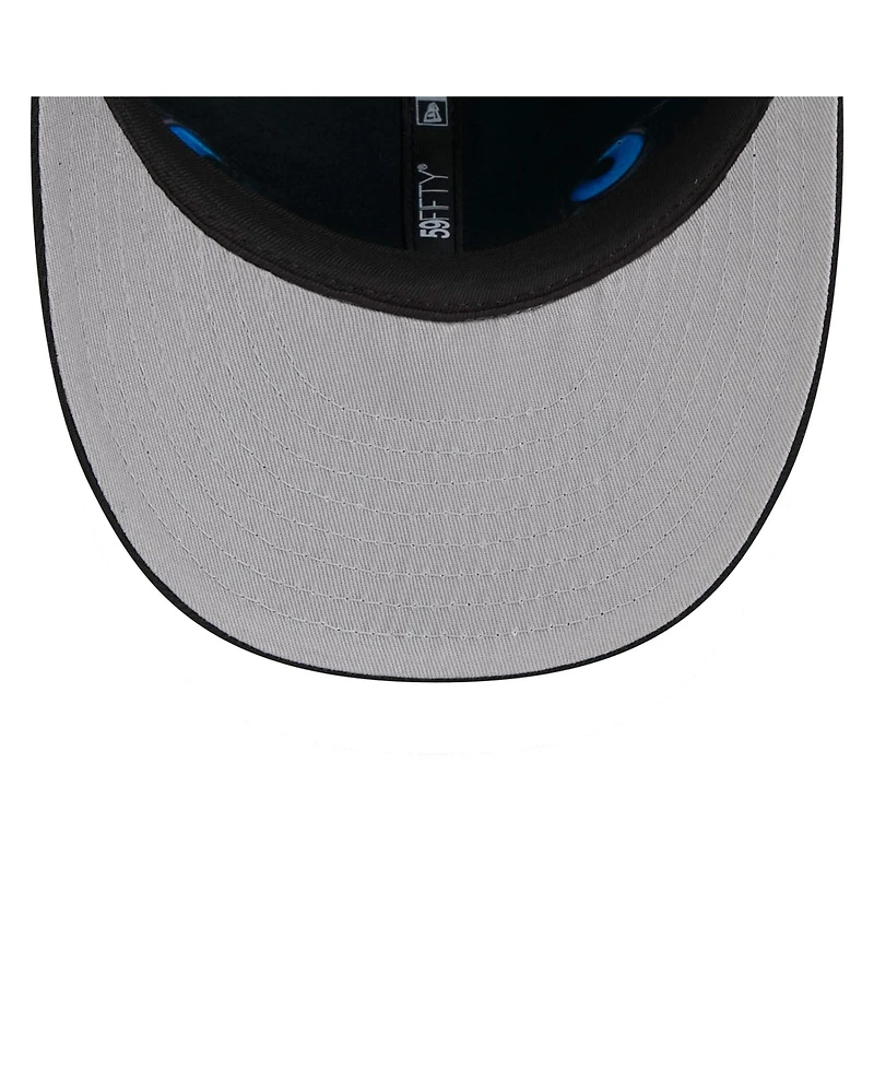 New Era Men's Blue/Black Carolina Panthers 2026 Nfl Draft Pre-Curved 59FIFTY Fitted Hat