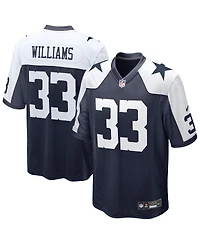 Nike Men's Javonte Williams Navy Dallas Cowboys Alternate Game Jersey