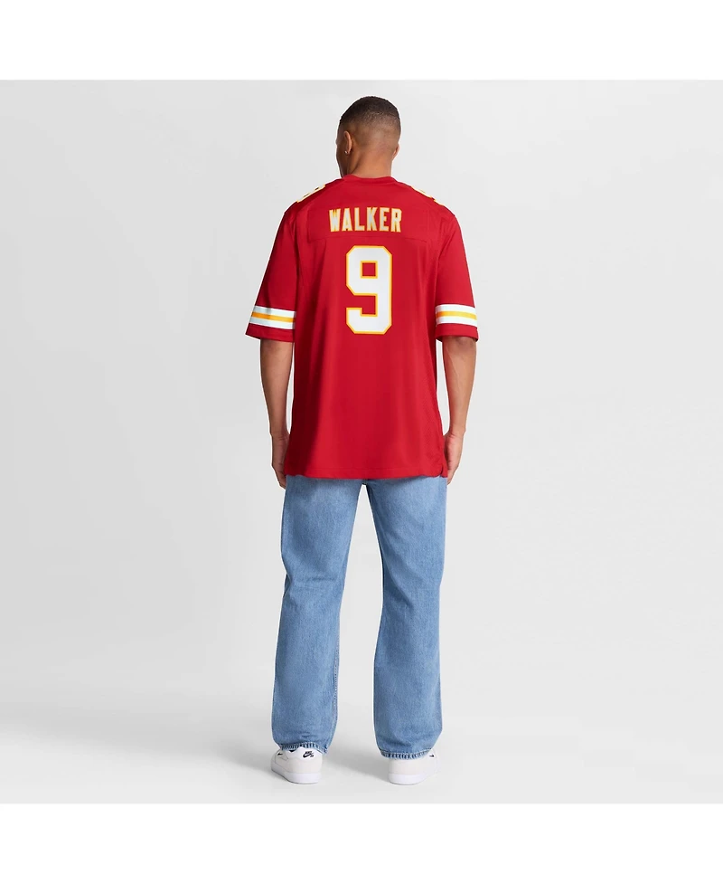 Nike Men's Kenneth Walker Iii Red Kansas City Chiefs Game Jersey