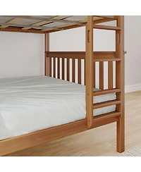 Max and Lily Classic Queen over bunk bed