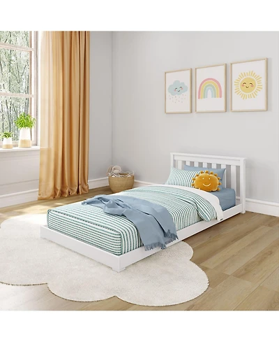 Max & Lily Classic Floor Bed, Twin