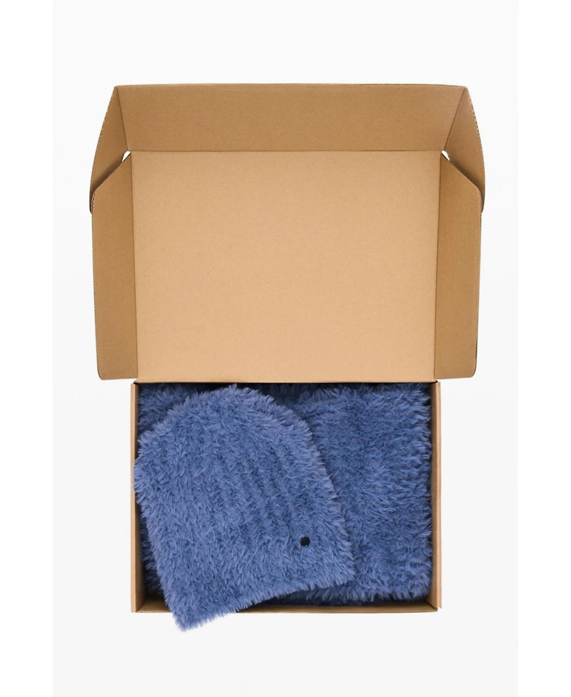 Desigual Women's Pack cropped sweater and beanie