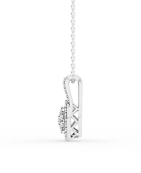 Diamond Pendant 18" Necklace (1/2 ct. t.w.) in Sterling Silver