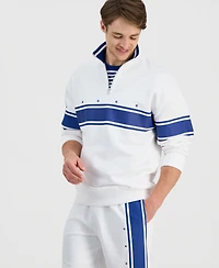 Hugo by Boss Men's Demsizip Quarter-Zip Sweatshirt