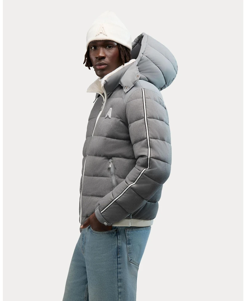 Alpenhaus Men's Luzerne Mid-Weight Puffer Jacket Softly Brushed Fabric