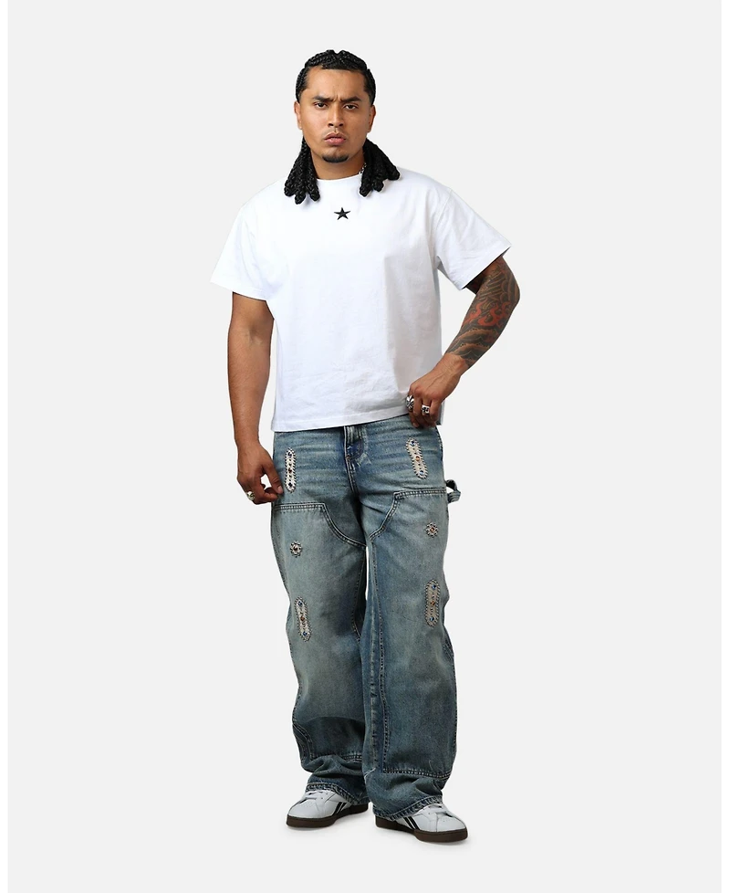 mnml Men's Ultra Baggy Western Jewel Jeans