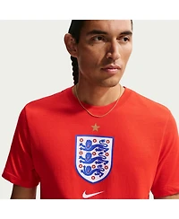 Nike Men's Red England National Team Crest T-Shirt