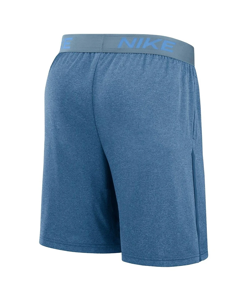 Nike Men's Blue Washington Nationals Authentic Collection City Connect Dri-fit Knit Shorts