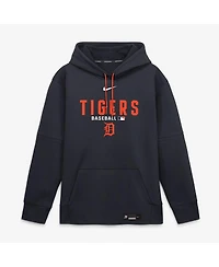 Nike Men's Navy Detroit Tigers Authentic Collection Therma-fit Hoodie