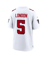 Nike Men's Drake London White Atlanta Falcons Game Jersey