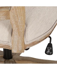 Streamdale Furniture French Country Swivel Office Chair - Adjustable Height