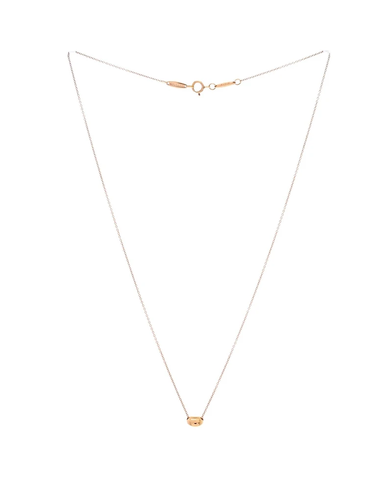 Pre-Owned Tiffany & Co Elsa Peretti Bean Pendant Necklace