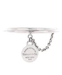 Pre-Owned Tiffany & Co Return to Tiffany Chain Bangle Bracelet