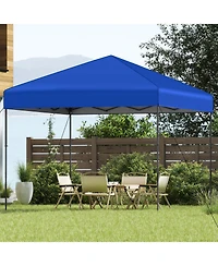 Slickblue Outdoor Pop Up Canopy Tent with Carry Bag and 8 Stakes
