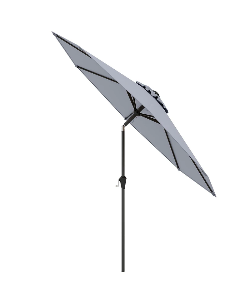Slickblue 9 Ft Outdoor Market Patio Table Umbrella Push Button Tilt Crank Lift