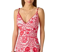 Adrianna Women's V-Neck Midi Dress