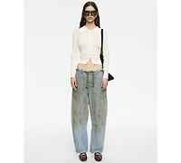 Lioness Women's Rush Hour Tie-Front Side Jeans