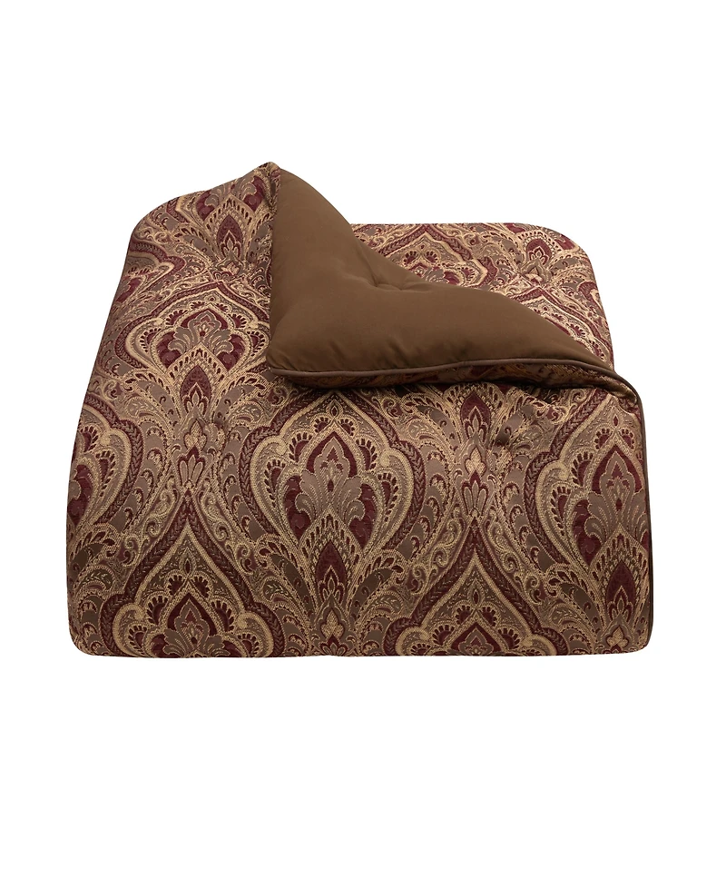 Five Queens Court Odette Print 4-Pc. Comforter Set