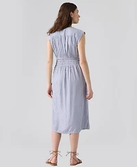 Levi's Women's Beatrice Button-Front Midi Dress