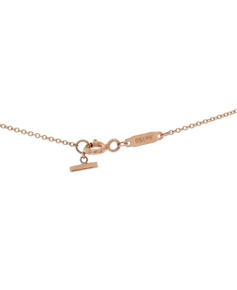 Pre-Owned Tiffany and Co T Smile Pendant Necklace