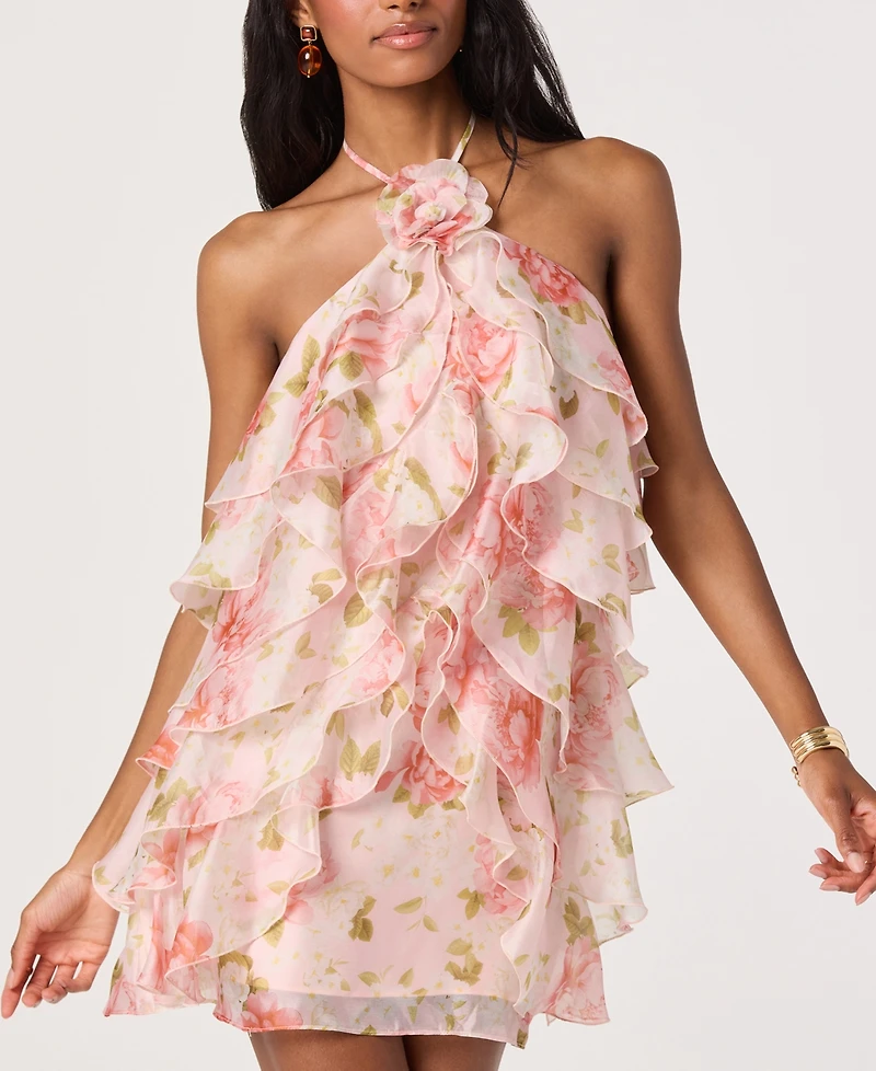 Astr the Label Women's Halter Neck Dress
