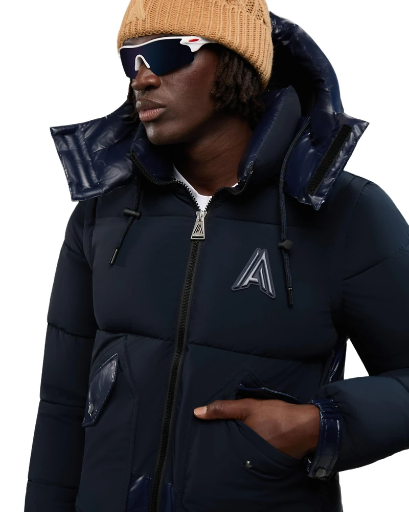 Alpenhaus Men's Unisex Megeve 2-In-1 Relaxed Fit Puffer
