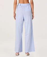 Astr the Label Women's Neha Flared High-Rise Pants
