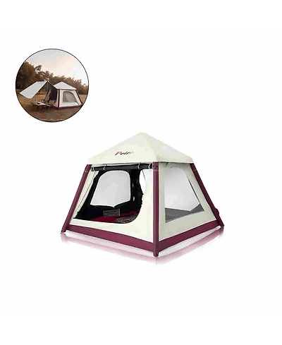 Ltmate Global Inc.Lightweight Inflatable Camping Tent – Easy Setup, Perfect for Beach and Travel