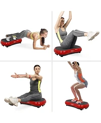 Zeny Vibration Plate Exercise Machine, Whole Body Workout Vibration Fitness Platform for Weight Loss, Toning Wellness