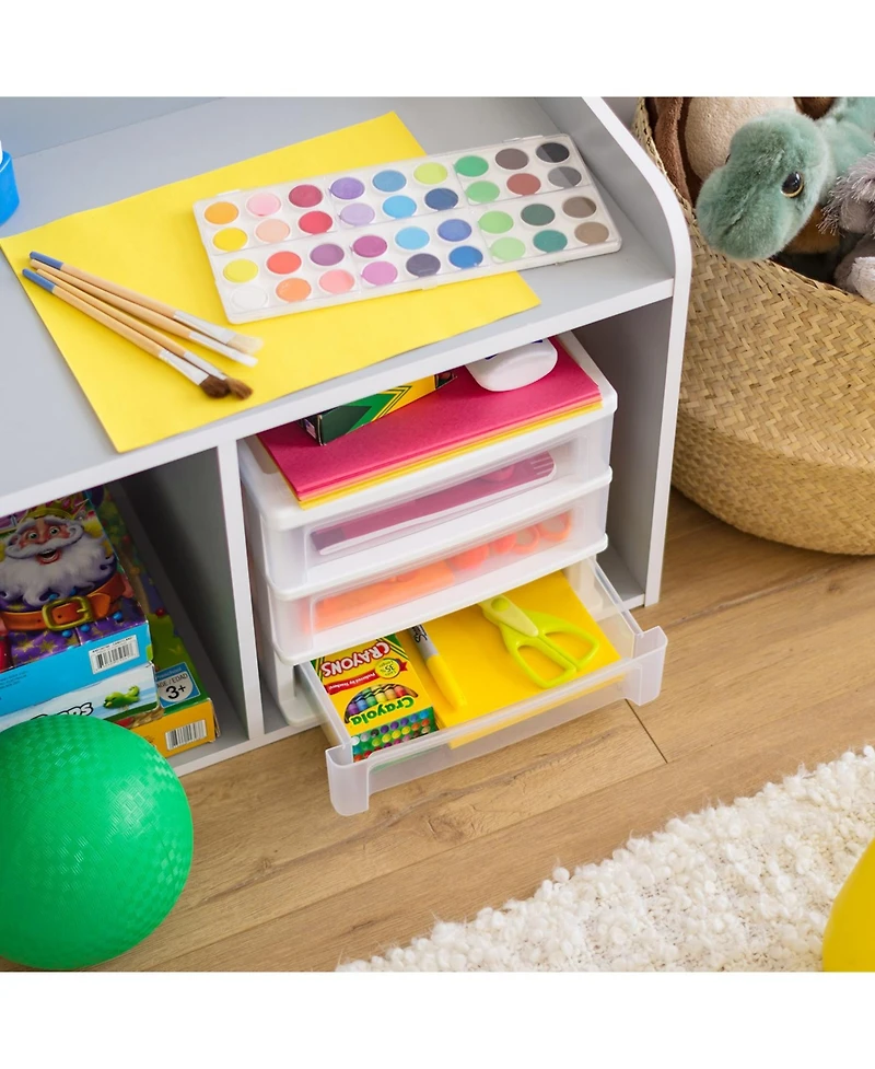 Iris Usa Medium 3-Drawer Stacking Desktop Organizer, 1 Pack