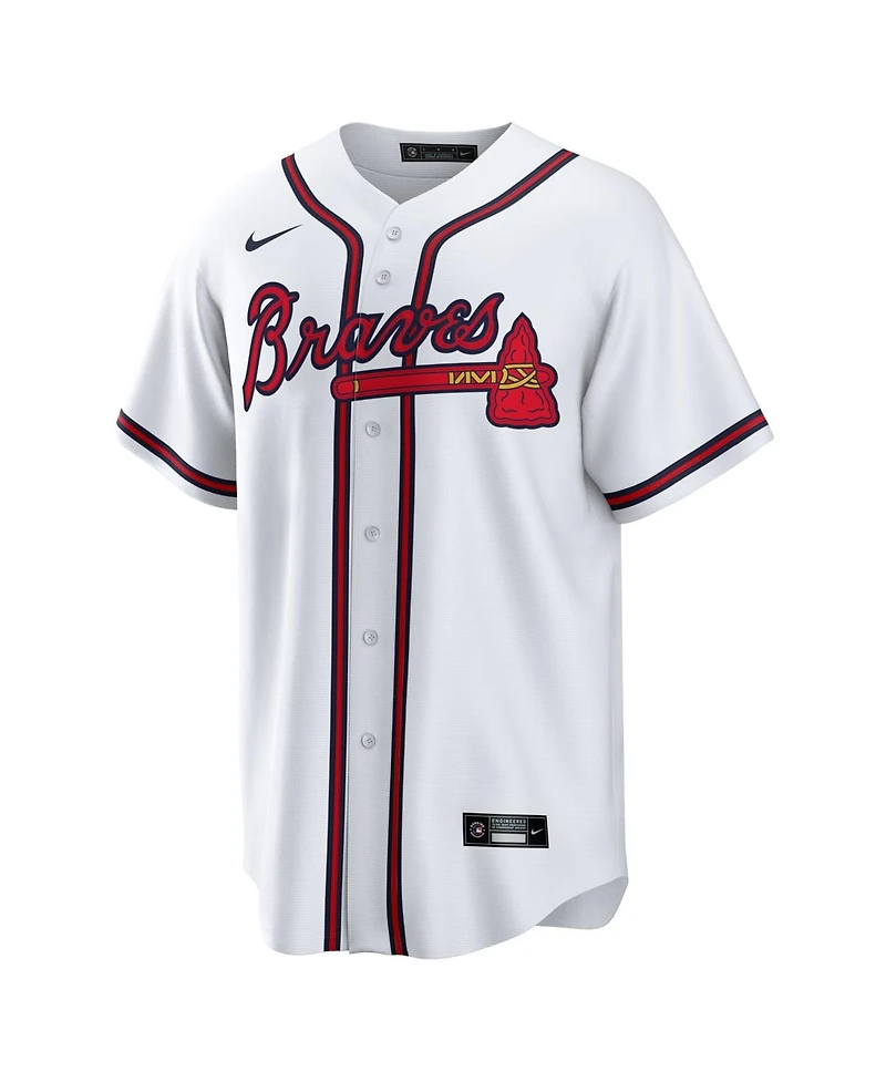 Nike Men's Mike Yastrzemski White Atlanta Braves Replica Jersey