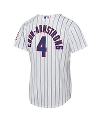 Nike Big Boys and Girls Pete Crow-Armstrong White Chicago Cubs Home Stadium Jersey