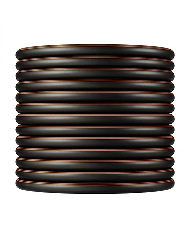 Sugift Garden Hose, 100 ft 5/8", Heavy Duty 4-Layer Rubber Hose for Outdoor Use