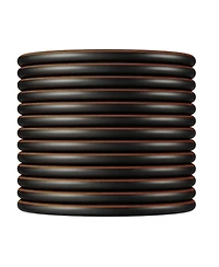 Sugift Garden Hose, 100 ft 5/8", Heavy Duty 4-Layer Rubber Hose for Outdoor Use