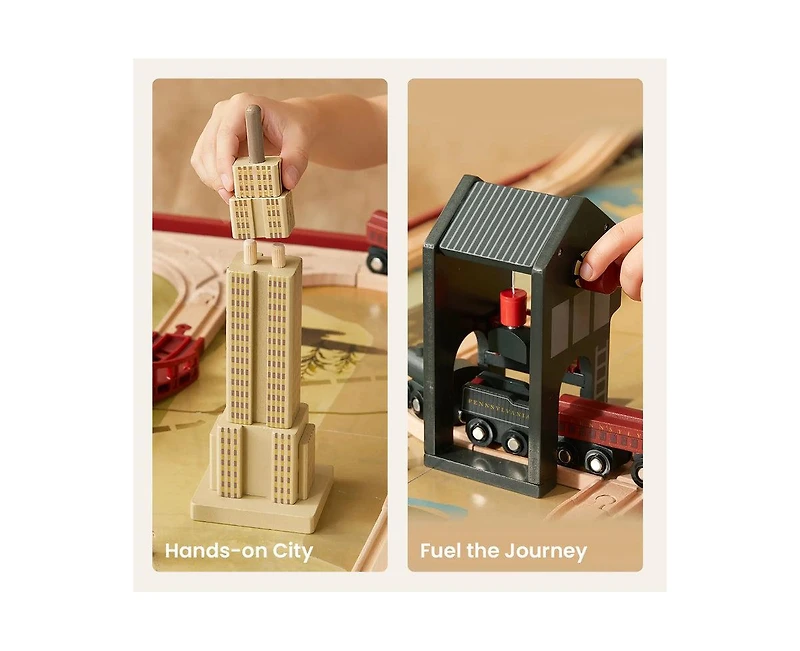 Tiny Land 1920 Railway Adventure Train Table