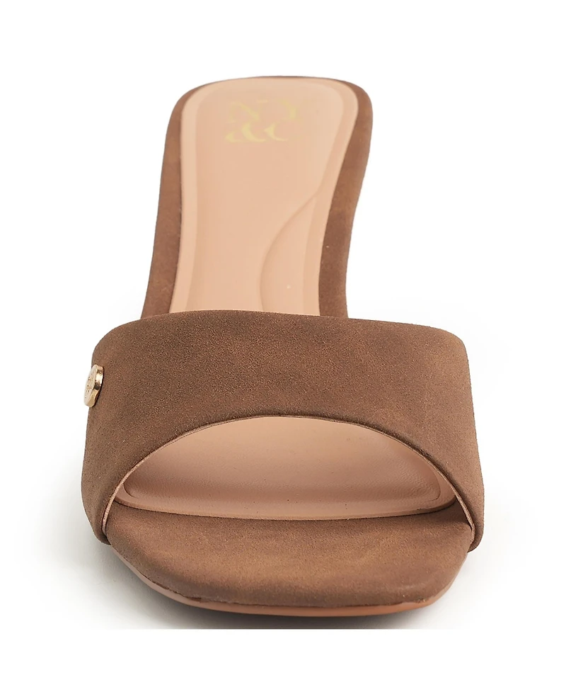 New York & Company Women's Gaia Slides Sandals