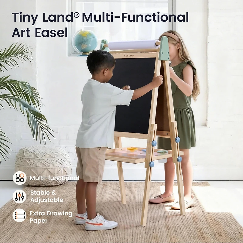 Tiny Land 3-in-1 Art Easel for Kids